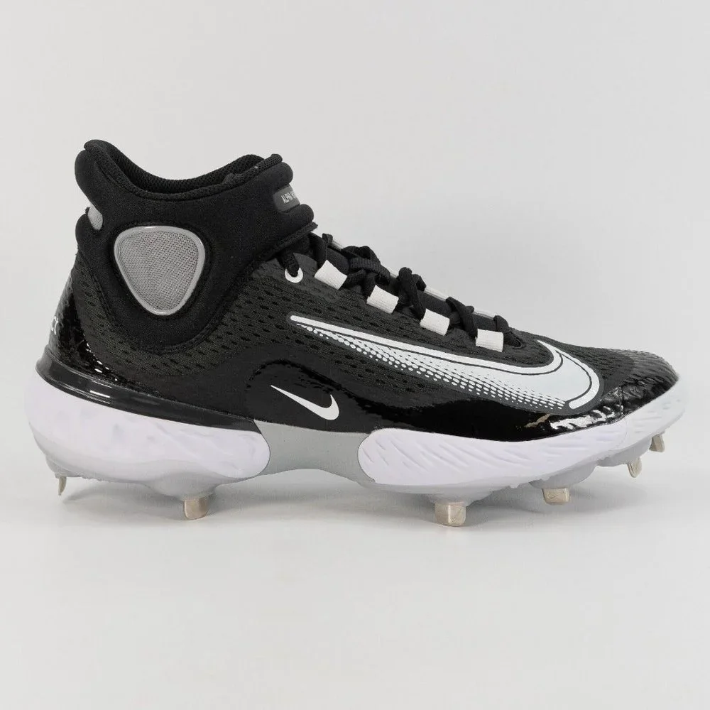 Nike Alpha Huarache Elite 4 Mid 'Black Dark Smoke Grey' DJ6520-011